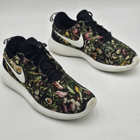 Nike Roshe Two Print “Spring Garden” Black/Summit 844933-004 Women’s 5.5 - Picture 4 of 12